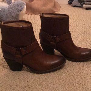 Frye Short Harness Booties
